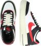 Nike Air Force 1 Shadow University Red Sneakers Unisex Wit Zwart Rood - Thumbnail 3