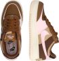 Nike Air Force 1 Shadow Brown Tan Pink Black Sneakers Dames Doos Zonder Deksel - Thumbnail 3