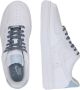 Nike Air Force 1 Low '07 White & Armory Blue Sneakers Dames Doos Zonder Deksel - Thumbnail 5
