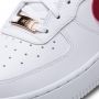 Nike Air Force 1 '07 Dames Sneakers White Noble Red-White - Thumbnail 3