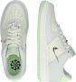 Nike Air Force 1 GS Spruce Aura Sneakers Unisex Zilver Wit Sail - Thumbnail 3