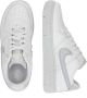 Nike Air Force 1 Dance Sneakers Dames Summit White Metallic Zilver - Thumbnail 4