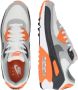 Nike Air Max 90 Summit White Safety Orange Dark Smoke Grey Smoke Grey- Summit White Safety Orange Dark Smoke Grey Smoke Grey - Thumbnail 8