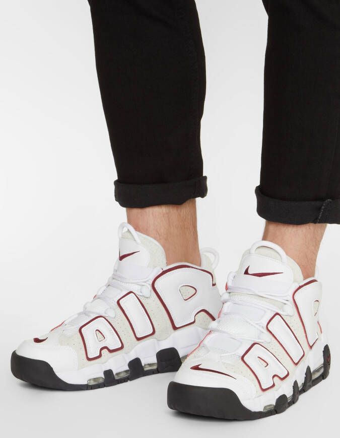 Nike Air More Uptempo '96 White Team Red-Summit White-Tm Best Grey - Foto 6