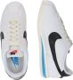 Nike Lage Sneakers Cortez Leather White Black - Thumbnail 21