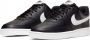 Nike Court Vision Low Sneakers Black White-Photon Dust - Thumbnail 112