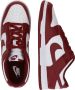 Nike Dunk Low Retro Heren Sneakers Schoenen Leer Rood-Wit DD1391 - Thumbnail 7