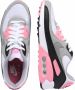 Nike Air Max 90 Sneakers Vrouwen roze wit grijs zwart - Thumbnail 3