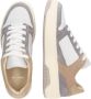 NUBIKK Lage Sneakers Dames Basket Court Dames Maat: 37 Materiaal: Leer Kleur: Wit - Thumbnail 4