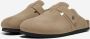 ONLY ONLRIVER PU SUEDE MULE leren clogs taupe - Thumbnail 5