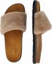 ONLY Moon -3 Fur Sandal Camel - Thumbnail 3