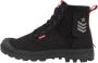 Palladium Pampa Hi Army 78583-008-M Unisex Zwart Sneakers - Thumbnail 8