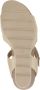 Panama Jack Wig Sandalen met Plakband Beige Dames - Thumbnail 13