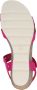 Panama Jack JULIA B58 Fuchsia sandaal op sleehak wijdte G - Thumbnail 5