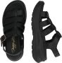 Panama Jack Stijlvolle Platte Sandalen Black Dames - Thumbnail 11