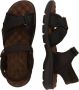 Panama Jack Platte sandalen met plakband Brown Heren - Thumbnail 11