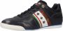 Pantofola d'Oro Imola Romagna Flag Sneakers Heren Leren Veterschoenen Blauw - Thumbnail 3