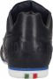 Pantofola d'Oro Imola Romagna Flag Sneakers Heren Leren Veterschoenen Blauw - Thumbnail 4