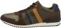 Pantofola d Oro Pantofola d'Oro UMITO Sneaker Veterschoen Heren Olijf Groen - Thumbnail 3