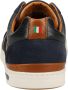 Pantofola d'Oro Torretta Sneakers Heren Leren Veterschoenen Donker Blauw - Thumbnail 4