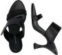 PATRIZIA PEPE Tijdloze Elegante Leren Muiltjes Black Dames - Thumbnail 6