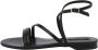 PATRIZIA PEPE Sandals Essentiële leren sandalen Black Dames - Thumbnail 19