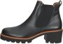 Paul Green Elegante Leren Enkellaarzen Black Dames - Thumbnail 7