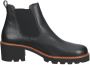 Paul Green Elegante Leren Enkellaarzen Black Dames - Thumbnail 9