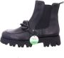 Paul Green Zwarte Enkellaars 9043 Black - Thumbnail 4