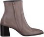 Paul Green 9076 Enkellaarsjes Enkelboots met rits Dames Taupe - Thumbnail 9
