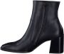 Paul Green Zwarte Leren Schoenen Black Dames - Thumbnail 3