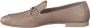 Bruin Tinten 2596 Loafers Instappers Dames Beige - Thumbnail 8