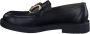 Paul Green dames leren slip-on schoenen zwart - Thumbnail 3