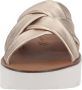 Paul Green 7641 Slippers Dames Goud - Thumbnail 9