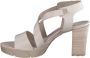 Paul Green 7924 Sandalen Dames Beige - Thumbnail 6