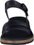 Paul Green 6112~~~~~~~~~~~~~~~~~~~~~~~~~~ Platte sandalenDames Sandalen Zwart - Thumbnail 7