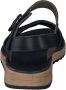 Paul Green 6112~~~~~~~~~~~~~~~~~~~~~~~~~~ Platte sandalenDames Sandalen Zwart - Thumbnail 9