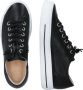 Paul Green 4081 Lage sneakers Leren Sneaker Dames Zwart - Thumbnail 9