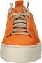 Paul Green Oranje Slip-On Sneaker met Plateauzool Orange Dames - Thumbnail 13