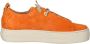 Paul Green Oranje Slip-On Sneaker met Plateauzool Orange Dames - Thumbnail 14
