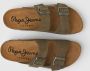 Pepe Jeans Bio Suede Sandalen Groen Man - Thumbnail 3