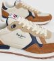Pepe Jeans Britse Mix Sneakers Multicolor Heren - Thumbnail 12