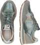 Pepe Jeans Dames Sneaker Brit Printy Bleach Green GROEN - Thumbnail 3