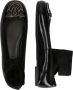 Pinko Leren Ballerina's met Lint en Liefdesvogels Black Dames - Thumbnail 11