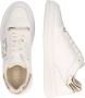 Pinko Leren Sneaker met Polyurethaan Samenstelling White Dames - Thumbnail 5