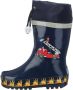 Playshoes Kid's Gummistiefel Feuerwehr Rubberlaarzen blauw - Thumbnail 3