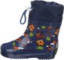 Playshoes Kid's Gummistiefel Halbschaft Waldtiere Gefüttert Rubberlaarzen blauw - Thumbnail 2