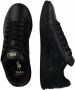 POLO RALPH LAUREN Hrt Ct Ii Top Lace Lage sneakers Leren Sneaker Heren Zwart - Thumbnail 14