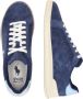 POLO Ralph Lauren suède sneakers donkerblauw - Thumbnail 5
