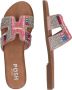 POSH by Poelman MAY Dames Slippers Roze Met Combinatie - Thumbnail 7